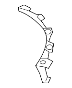 77240TJBA11ZB - : Trim Plate for Acura Image