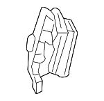 77615TJBA01ZA - Body: Air Outlet Vent for Acura Image