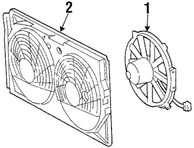 5007693 - HVAC: Auxiliary Fan for Mercedes-Benz Image
