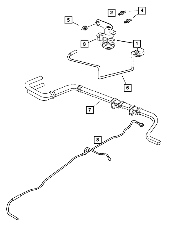 5174235AA - Emission Systems: Canister Purge Harness for Mopar Image image