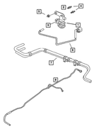 52850614AB - Emission Systems: Vacuum Solenoid Bracket for Mopar Image
