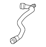 8W0122101BH - Belts &amp; Cooling: Radiator Coolant Hose for Audi Image