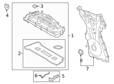 Hardware, Fasteners & Fittings for 2025 Ford Bronco Sport #0