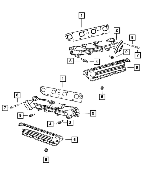 Manifolds and Vacuum Fittings for 2012 Chrysler 300 #0