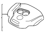 PX4N102F0C - Engine: Engine Cover for Mazda Image