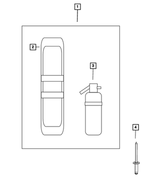 68728850AA - Wheels: Roadside Emergency Kit for Mopar Image