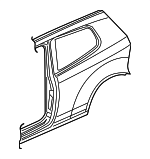 1K3809844A - Body: Quarter Panel for Volkswagen Image