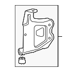 64536808535 - HVAC: Mount Bracket for BMW: Z4 Image