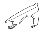 60211S82A90ZZ - : 1998-2002 Honda Accord - Panel R Front Fender (DOT) for Honda: Accord Image