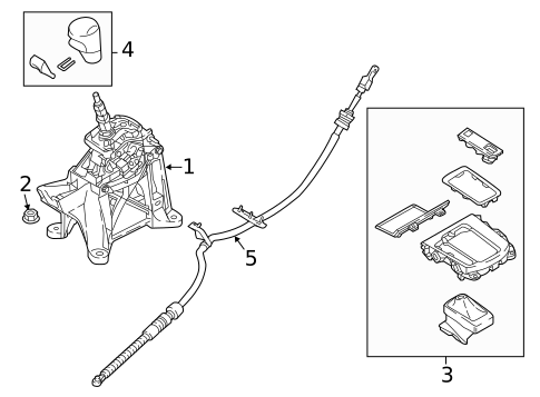 Gear Shift Control for 2018 Mazda CX-5 #0