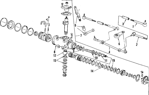 Steering Gear & Linkage for 1992 Pontiac Firebird #2