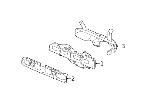 Exhaust Manifold for 2011 Saab 9-5 #0