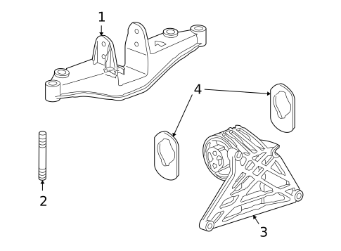 Engine Mounting for 2006 Porsche Cayman #0