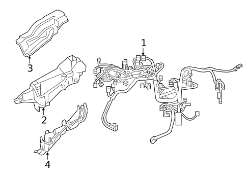 Wiring Harness for 2014 Scion iQ #0