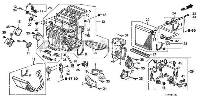 Heater Unit for 2011 Acura TL #0