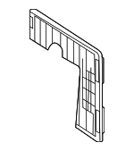 5Q0121557A - Cooling System: Air Vent Grille for Volkswagen: Golf R Image