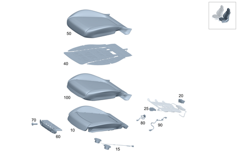 Left Seat for 2008 Mercedes-Benz G500 #0
