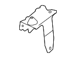 1Q0906468A - Emission System: Mount Bracket for Volkswagen: Eos Image