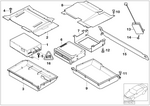 61138364666 - Audio, Navigation, Electronic Systems: Universal Socket Housing Uncoded for Mini Image