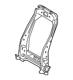 7101347150 - Body: Seat Back Frame for Toyota: Prius, Prius AWD-e, Prius Prime Image