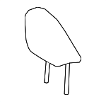 2019-2022 Toyota - Headrest