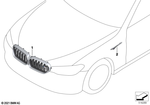 51138083180 - Retrofitting / Conversion / Accessories: Grill Front for BMW Image