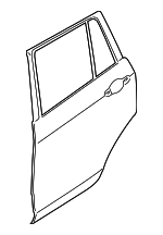 41007364792 - Body: Door Shell for BMW Image