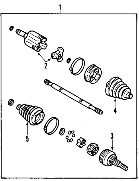 Axle Shafts & Joints for 2005 Chevrolet Monte Carlo #0