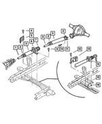 52105404AB - Propeller Shafts and U-Joints: Drive Shaft for Dodge: Dakota Image