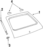 20646025 - Body: Lift Gate for GM Image