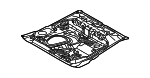5821148130 - Body: Center Floor Pan for Lexus: RX450h+ Image