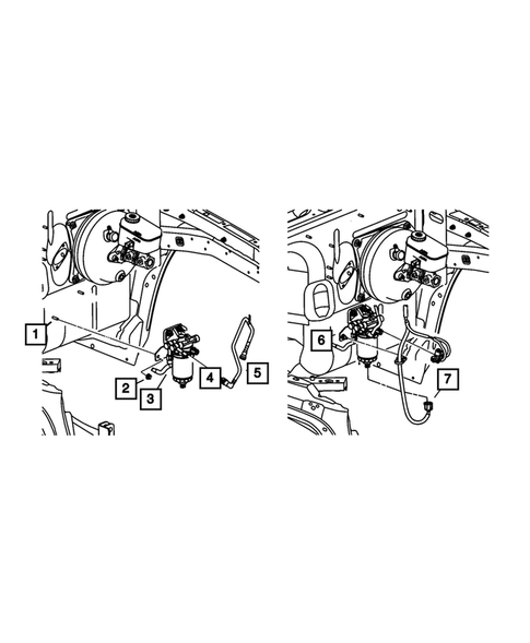 Fuel Lines for 2007 Jeep Wrangler #1