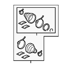 44290C010 - Suspension: Boot Kit for Toyota: Sequoia Image