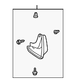 7662102050 - : Mud Guard for Toyota: Corolla Image