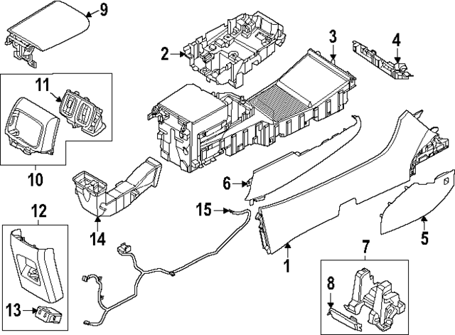 846R0N9AC0NNB - : Rear Cover for Hyundai Image