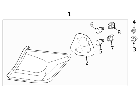 Bulbs - Chassis for 2013 Honda Civic #1