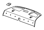 22801393 - Body: Pkg Tray Trim for Chevrolet: Camaro Image