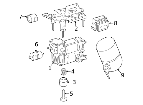 Ride Control Components for 2016 Mercedes-Benz GLE63 AMG #0