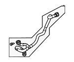 85843858 - Cooling System: Inlet Hose for GM Image