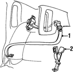 F3VY54611B68B - Electrical: Retractor Assembly for Lincoln: Town Car Image