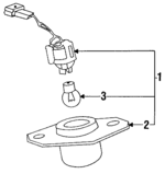 9250128050 - : License Lamp for Hyundai Image