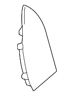 8619A450 - Steering: Blank Cover for Mitsubishi: Mirage, Mirage G4, Outlander Sport Image