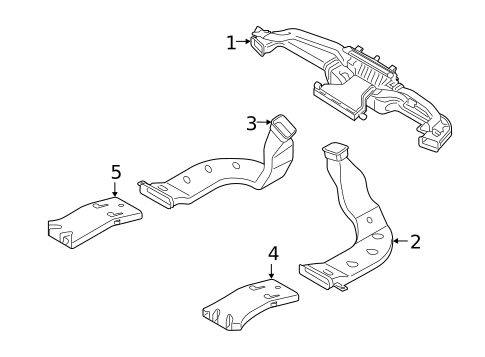 Ducts for 2022 Kia Telluride #0