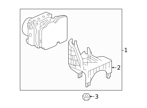 ABS Components for 2018 INFINITI QX30 #0
