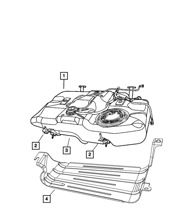 5105135AF - Fuel: Fuel Tank for Mopar Image