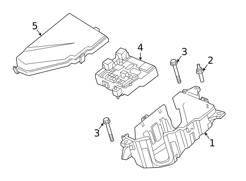 Fuse Box for 2025 Volvo S60 #3
