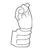 7727733110 - Fuel System: Pipe Shield for Lexus: ES300h, ES350 Image