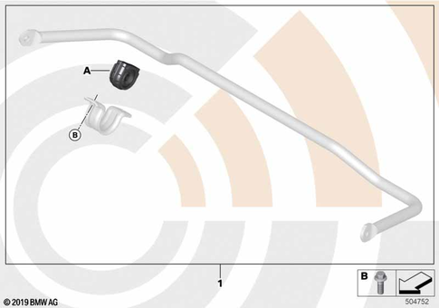 Rear Axle Suspension for 2019 BMW X6 35iX #7