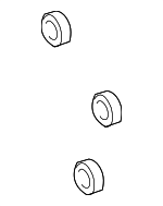 6507316AA - Body: Cover Screw for Chrysler: Town &amp; Country, Voyager | Dodge: Caravan, Grand Caravan Image