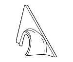 4717557AA - Body: Cover for Chrysler: Town &amp; Country, Voyager | Dodge: Caravan, Grand Caravan Image